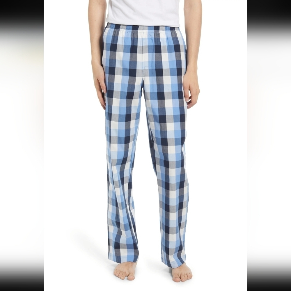 L.L. Bean Stretch Woven Cotton Pajama Pocket Men's Pants NWT